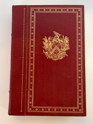 Leatherbound Book Tristram Shandy Laurence Sterne Franklin Library HC Unread-image