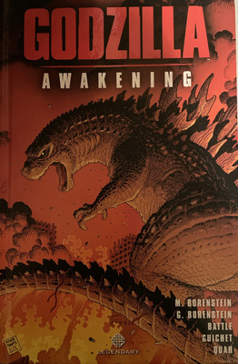 Godzilla Awakening by Greg Borenstein & Max Borenstein 2014 Hardcover Book-image