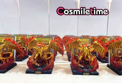 YGO Yugioh AYO Studio The Winged Dragon of Ra Resin Statue Figure Model In Stock-image