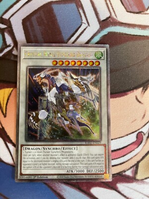 Crystal Wing Synchro Dragon  - RA02-EN029 - QCR  - Rarity Collection 2-image