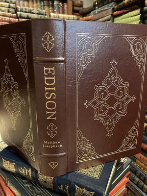 Easton Press: THOMAS EDISON: PHONOGRAPH: LIGHTING: TELEGRAPH: MENLO PARK-image