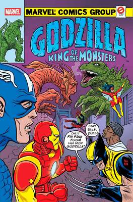Godzilla vs. Avengers #1 Mike Allred King Of The Monsters (PRESALE 06/18/25)-image