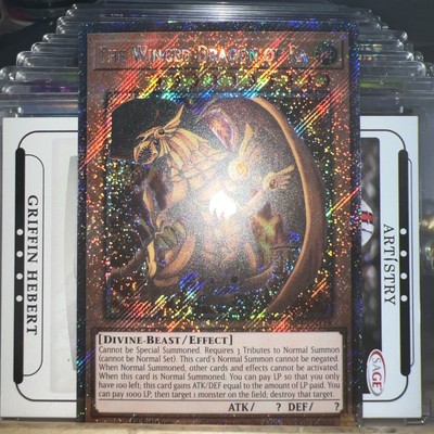 The Winged Dragon of Ra (Platinum Secret Rare) RA04-EN118 Quarter Century-image