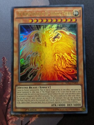 The Winged Dragon of Ra - Immortal Phoenix - MIL1-EN001 - Ultra Rare - VLP-image
