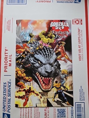 GODZILLA VS FANTASTIC FOUR #1 NM- OR BETTER LEINIL YU CGC LCCAF JOHN ROMITA -image