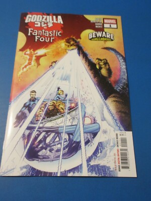 Godzilla vs Fantastic Four #1 Kubert Variant NM Gem Wow-image