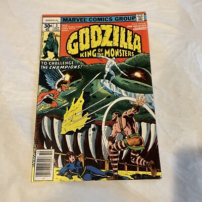 Godzilla King Of The Monsters- Marvel Comics 1977-image
