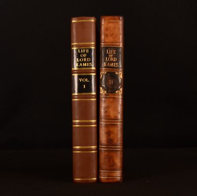 1807 2vols Memoirs of the Life and Writings Henry Home of Kames First Ed Illus-image