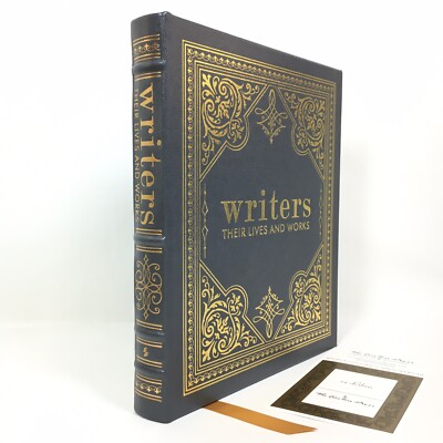 Easton Press WRITERS THEIR LIVES AND WORKS ▪ 100+ Biographies ▪ Collector's Ed-image