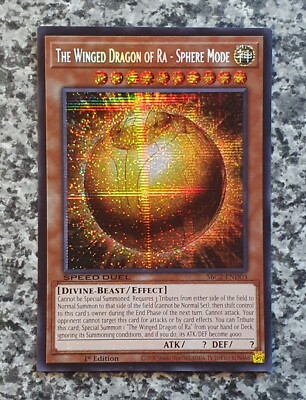 Yugioh SBC2-END03 The Winged Dragon of Ra - Sphere Mode 1st MINT-NM-image
