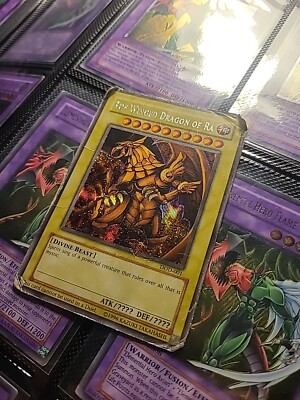 YuGiOh! The Winged Dragon Of Ra DOD-001 Limited Prismatic Secret Rare-image
