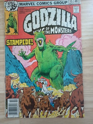 1978 Marvel Comics Godzilla King of the Monsters #15-image