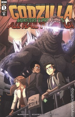 Godzilla Monsters and Protectors All Hail the King! 1RI FN 2022 Stock Image-image