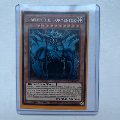 Yu-Gi-Oh! TCG OBELISK THE TORMENTOR - EXCELLENT CONDITION-image