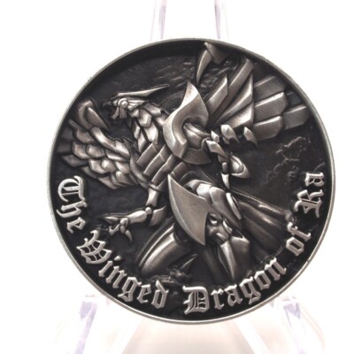 Yu-Gi-Oh The Winged Dragon of Ra 25th QUARTER CENTURY Coin Medal Japanese-image