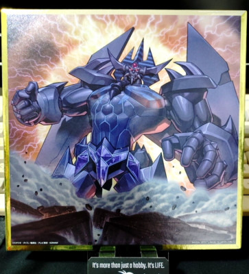 Yu-Gi-Oh Obelisk the Tormentor QC Metallic Design Shikishi Panel Yugioh JAPAN-image