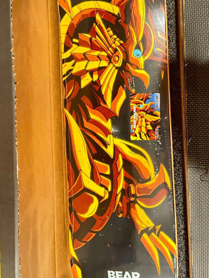 Bear Walker X Yugioh Blind Box Skateboard Deck Winged Dragon of RA 817/2500-image