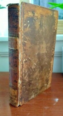 1832 leatherbound sermons by Andrew Thomson-image