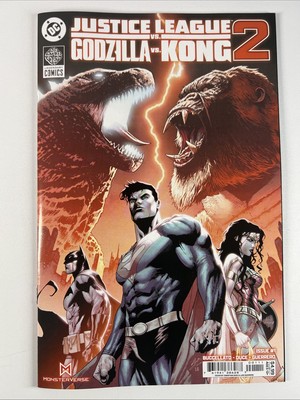 Justice League vs Godzilla vs Kong 2 #1 (2025) 1st Lee Shaw ~ DC Comics-image