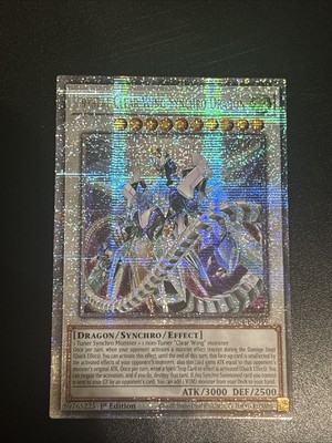 Crystal Clear Wing Synchro Dragon (Quarter Century Secret Rare) RA04-EN059...-image
