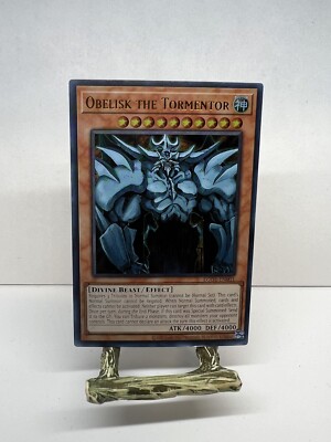 YuGiOh TCG Obelisk The Tormentor Foil EGO1-EN001 Konami Card-image