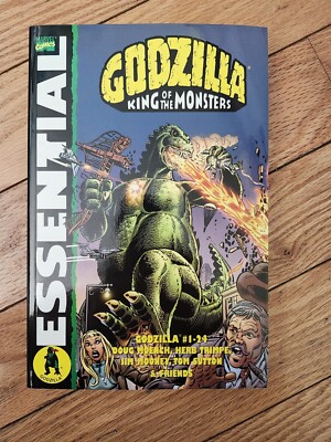 godzilla king of the monsters marvel comics Trade Paperback -image