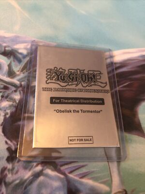 Yu-Gi-Oh! Sealed Gold Secret Rare Obelisk the Tormentor English NM MVPC-EN001-image