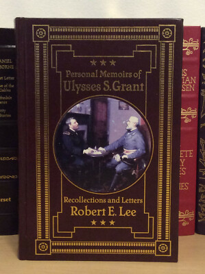 Personal Memoirs Ulysses S Grant Recollections and Letters Robert E. Lee leather-image