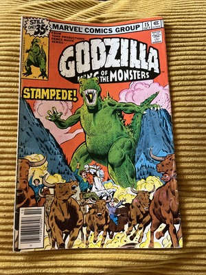 Godzilla King Of The Monsters #15 | 1977 | Marvel Comics |  Moench | Trimpe-image