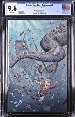 9.6 Godzilla: Here There Be Dragons #2 IDW Publishin(Retailer Incentive A 1-10) -image