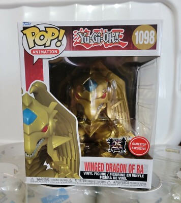 Funko POP! Yu-Gi-Oh! Winged Dragon of Ra Metallic -image