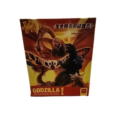 Godzilla Giant Monsters All-Out Attack 1000 Piece Jigsaw Puzzle-image