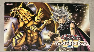 Yu-Gi-Oh! Marik Ishtar-The Winged Dragon of Ra Official Playmat NM-image