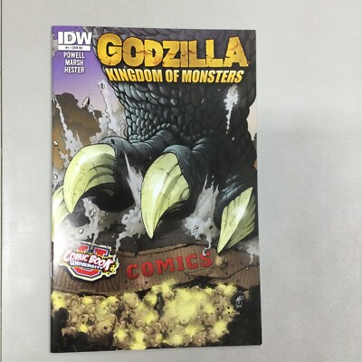 Godzilla Kingdom Of Monster #1 Comic Book University Exclusive IDW 2011 (GZ79)-image