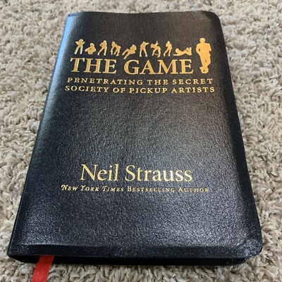The Game : Penetrating The Secret Society By Neil Strauss Faux Leather Gold Edge-image