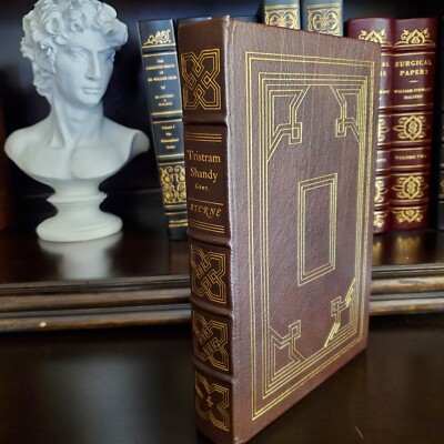 LIFE AND OPINIONS OF TRISTRAM SHANDY Lawrence Sterne ~ Easton Press 100 Greatest-image