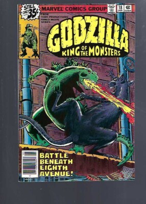 GODZILLA  KING OF MONSTERS    18   - 1977 SERIES -  MARVEL COMICS-image
