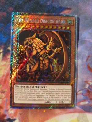 The Winged Dragon of Ra (RA04-EN118) 1st Edition - Platinum Secret Rare - NM-image