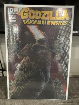 Godzilla 70th Anniversary Foil : Godzilla Kingdom Of Monsters #1 Cover A NM-image