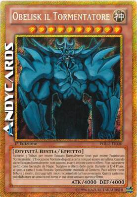 OBELISK THE TORMENTOR (Obelisk The Tormentor) • Secret Gold • PGLD IT030 • 1Ed-image