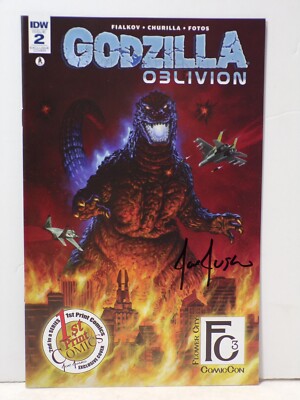 Godzilla Oblivion #2 April 2016 IDW SIGNED by Joe Jusko w/ COA 041825WT-image