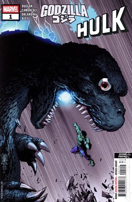 Godzilla vs. Hulk 1K 2025 Stock Image-image