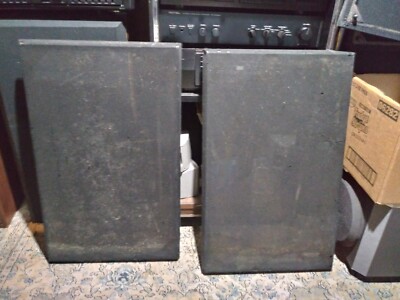 Decent Used Set of Fisher DC-12 Full Cabinet Used Grill Covers With No Badges-image
