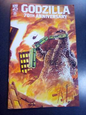 Godzilla: 70th Anniversary Cover A (Su) Comic Book First Print-image