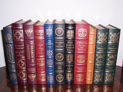 Easton Press Library of Great Lives 11 vols-image