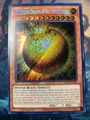YuGiOh! The Winged Dragon of Ra - Sphere Mode RA01-EN007 Secret Rare 1st Ed NM-image