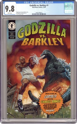 Godzilla vs. Barkley #1 CGC 9.8 1993 4430199010-image