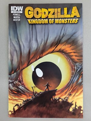 Godzilla Kingdom of Monsters #1 IDW 2011 1:10 RI Variant-image