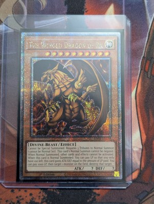 Yugioh The Winged Dragon of Ra RA04-EN118 1st Edition QCSR NM -image