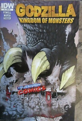 Godzilla Kingdom of Monsters #1 IDW 2011 Comic Book-image
